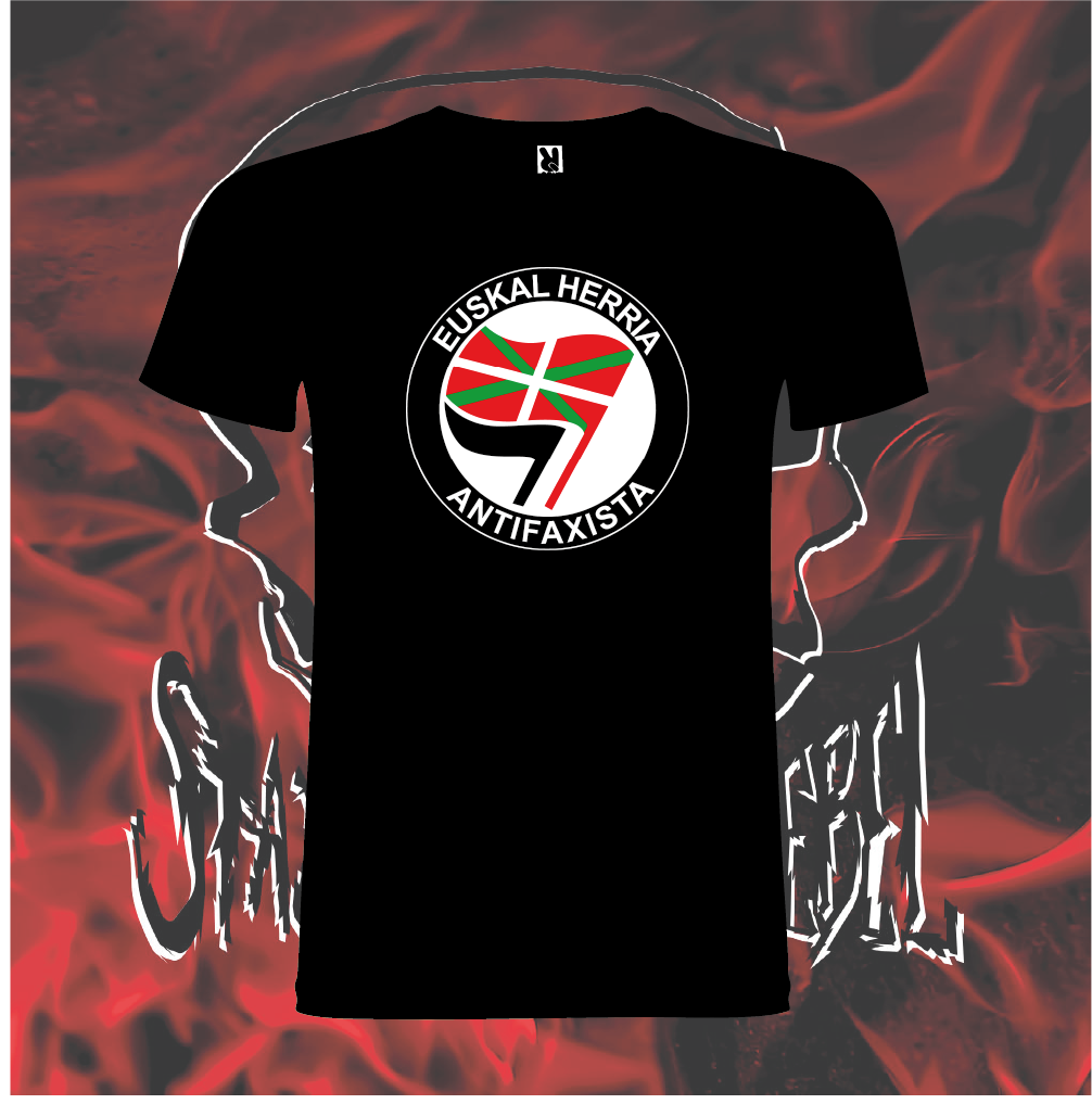 CAMISETA EUSKAL HERRIA ANTIFAXISTA