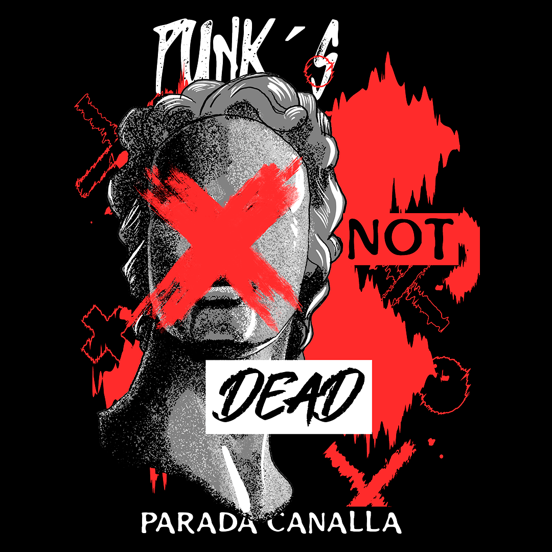 CAMISETA PUNK´S NOT DEAD